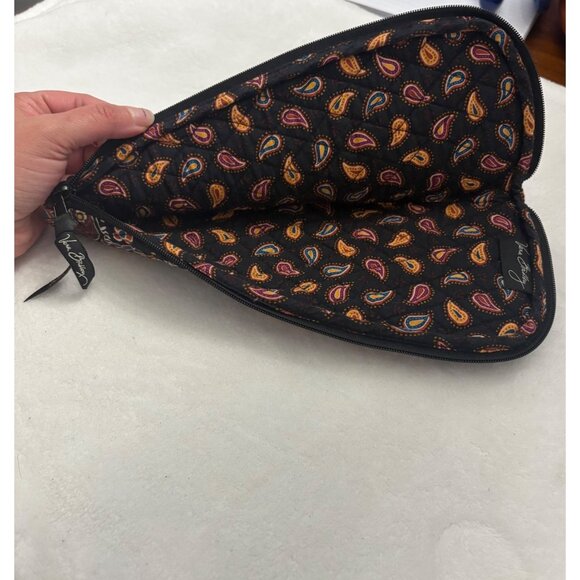 Vera Bradley Paisley Print Travel Pouch Zippered Accessory Bag - Picture 5 of 9